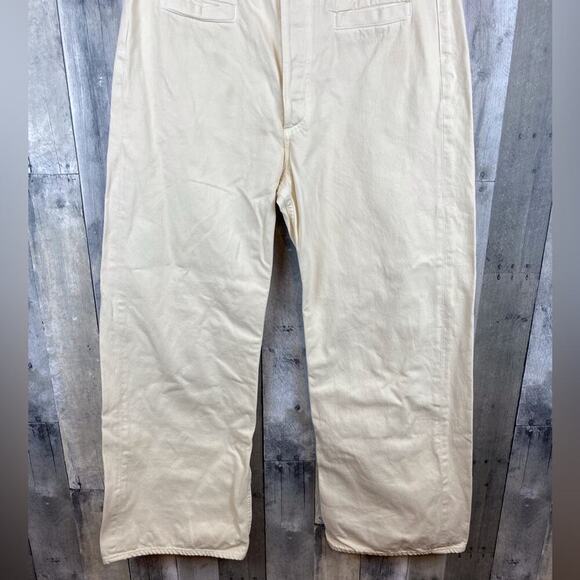 Citizens of Humanity Gaucho Vintage Wide Leg in Marzipan Cream Size 32. - Picture 6 of 16